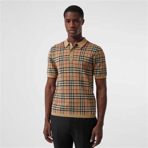 burberry t shirt mens polo|burberry polo shirts men's price.